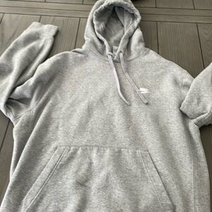 Grey Nike hoodie